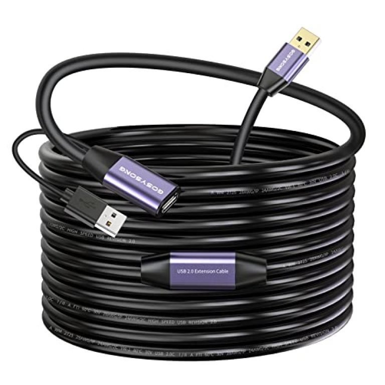 Dive into the World of GOSYSONG USB Extension Cable 50ft