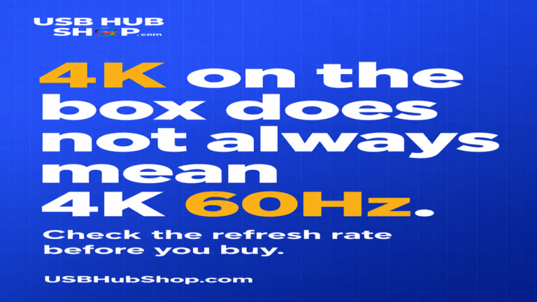 4K on the Box Does Not Always Mean 4K 60Hz