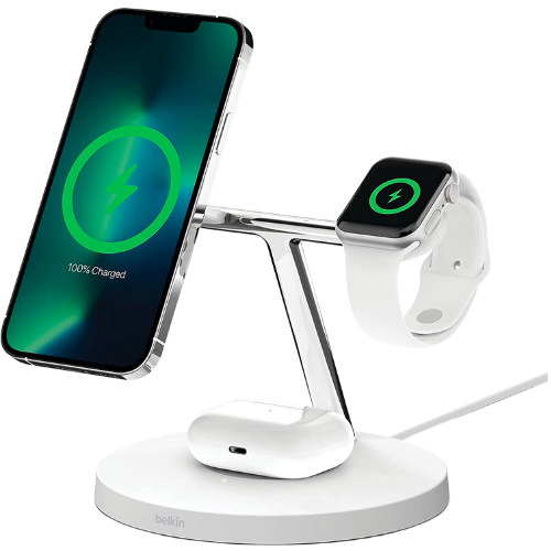 Belkin BoostCharge Pro 3-in-1 wireless charger for iPhone, Apple Watch, and AirPods