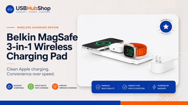 Belkin MagSafe 3-in-1 Wireless Charging Pad Review: Is It Worth It?