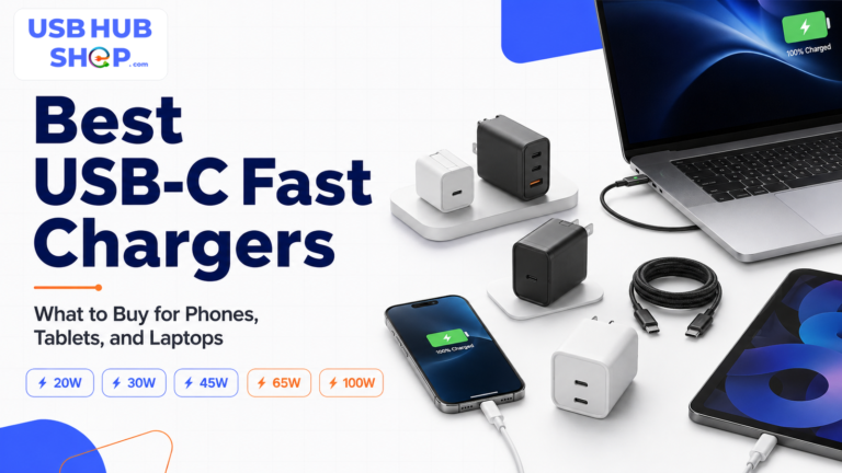 Best USB-C Fast Chargers: What to Buy for Phones, Tablets, and Laptops