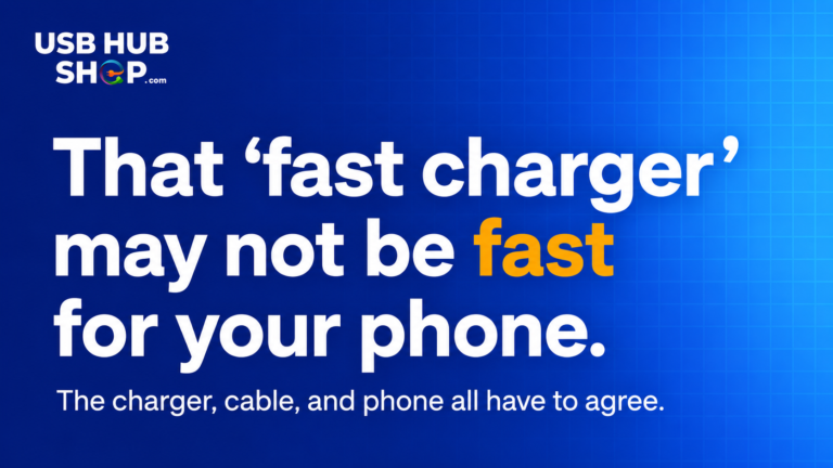 Your Fast Charger May Not Be Fast for Your Phone