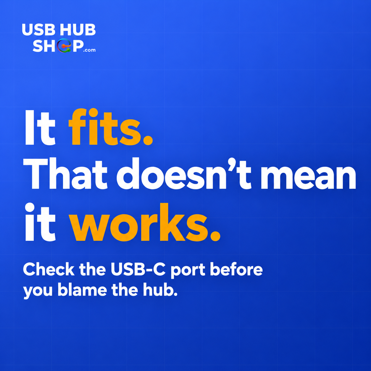 It fits. That doesn’t mean it works.